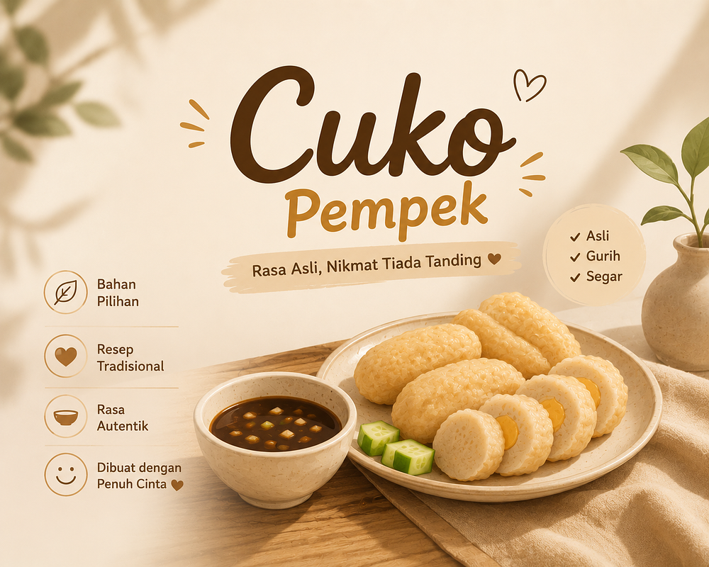 Rahasia Cuko Pempek yang Bikin Nagih